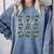 Librarian Book Lover Christmas Elf Reading Joy Comfort Colors Sweatshirt Denim Librarian Book Lover Christmas Elf Reading Joy Comfort Colors Sweatshirt Denim