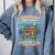 Librarian Book Lover Library Librarian Comfort Colors Sweatshirt Denim