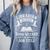 Librarian Because Book Wizard Library Humor Comfort Colors Sweatshirt Denim