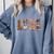Librarian Reader Books Valentine Teacher Valentines Teach Comfort Colors Sweatshirt Denim