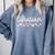 Librarian Valentines Day Daisy School Library Book Lover Premium Comfort Colors Sweatshirt Denim