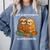 Life Is Better With Sloths And Books Cute Sloth Lover Comfort Colors Sweatshirt Denim