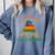 My Life Essentials Are Cat And Books Comfort Colors Sweatshirt Denim