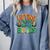 Lifting To Hold More Books Weightlifting Workout Gym Lover Comfort Colors Sweatshirt Denim