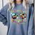 Most Likely To Read Books All Summer Book Lovers Comfort Colors Sweatshirt Denim