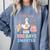 Little Miss 100 Days Smarter Cute Goose Reading Books Girls Comfort Colors Sweatshirt Denim Little Miss 100 Days Smarter Cute Goose Reading Books Girls Comfort Colors Sweatshirt Denim