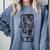 Lost In a Book Comfort Colors Sweatshirt Denim