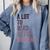 A Lot To Read At The Moment Book Reader Retro Reading Comfort Colors Sweatshirt Denim