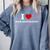 I LOVE BOOK RESTORATION Comfort Colors Sweatshirt Denim I LOVE BOOK RESTORATION Comfort Colors Sweatshirt Denim