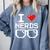 I Love Nerds I Heart Nerds For Science Book Knowledge Geeks Comfort Colors Sweatshirt Denim