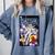 Marvel Universe Classic Dazzler Light Power Comic Book Cover Comfort Colors Sweatshirt Denim