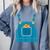 Mouse Halloween Costume Book Cookie Teacher Student Comfort Colors Sweatshirt Denim