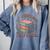 My Weekends Are Fully Booked Reading Book Lover Comfort Colors Sweatshirt Denim