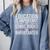 Who Needs Education Comic Books Are Importanter Premium Tri-Blend Comfort Colors Sweatshirt Denim