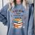Nerdy Moms Raise Interesting Kids Books Science Comfort Colors Sweatshirt Denim
