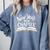 New Year New Chapter Happy New Year 2025 Book Premium Comfort Colors Sweatshirt Denim