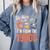 Be Nice To Me I'm From The 1900s Comfort Colors Sweatshirt Denim