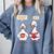How Many Nights Reading Goose Book Lover Reader Comfort Colors Sweatshirt Denim
