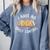 I Have No Shelf Control Book Lovers Teacher Women Graphic Comfort Colors Sweatshirt Denim