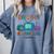No Wi-Fi No Problem – Retro Dial Up Tech Nostalgia Comfort Colors Sweatshirt Denim