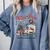 North Pole Book Club Book Lover Bookish Bookworm Christmas Comfort Colors Sweatshirt Denim