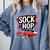 Nostalgia 1950s Sock Hop Dance Comfort Colors Sweatshirt Denim