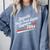 Nostalgia 90s Duck Goose Premium Tri-Blend Comfort Colors Sweatshirt Denim