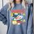 Nostalgia Gen X 90s Nineties Things Comfort Colors Sweatshirt Denim