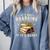 Not Hoarding If It's Books Reader Book Nerd Book Reading Comfort Colors Sweatshirt Denim