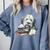Old English Sheepdog Books Reading Dog Breed Graphic Comfort Colors Sweatshirt Denim Old English Sheepdog Books Reading Dog Breed Graphic Comfort Colors Sweatshirt Denim