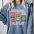 Old School Playlist Nostalgia Vibes Cassette Comfort Colors Sweatshirt Denim