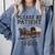 Be Patient With Me I'm From The 1900s Horse-Drawn Wagon Comfort Colors Sweatshirt Denim