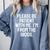 Be Patient With Me I'm From The 1900s Old Age Gen Xers Premium Comfort Colors Sweatshirt Denim