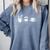Plants Books Coffee Lover Gardener Quote Comfort Colors Sweatshirt Denim