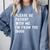 Please Be Patient With Me I'm From The 1900s Antique Comfort Colors Sweatshirt Denim