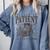 Please Be Patient I'm From The 1900s Boomer Meme Print Premium Comfort Colors Sweatshirt Denim