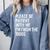 Please Be Patient With Me I'm From The 1900s Classic Premium Comfort Colors Sweatshirt Denim