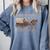 PLEASE BE PATIENT WITH ME I'M FROM THE 1900s Clever Premium Comfort Colors Sweatshirt Denim PLEASE BE PATIENT WITH ME I'M FROM THE 1900s Clever Premium Comfort Colors Sweatshirt Denim