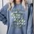 Please Be Patient With Me I'm From The 1900s Coffee Comfort Colors Sweatshirt Denim