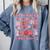Please Be Patient With Me I'm From The 1900s Cute Boho Mom Comfort Colors Sweatshirt Denim