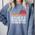 Please Be Patient With Me I'm From The 1900s Fathers Day Comfort Colors Sweatshirt Denim