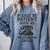 Please Be Patient With Me I'm From The 1900s Funny Premium Tri-Blend Comfort Colors Sweatshirt Denim