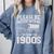 Please Be Patient I'm From The 1900s Over The Hill Premium Tri-Blend Comfort Colors Sweatshirt Denim Please Be Patient I'm From The 1900s Over The Hill Premium Tri-Blend Comfort Colors Sweatshirt Denim