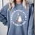 Please Be Patient With Me I'm From The 1900s Ladies Women Premium Comfort Colors Sweatshirt Denim