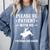 Please Be Patient I'm From The 1900s Old Men & Women Premium Comfort Colors Sweatshirt Denim