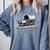 Please Be Patient With Me I'm From The 1900s Oxen And Wagon Comfort Colors Sweatshirt Denim