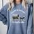 Please Be Patient I'm From The 1900s Oxen And Wagon Premium Comfort Colors Sweatshirt Denim