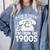 Please Be Patient With Me I'm From The 1900s Premium Tri-Blend Comfort Colors Sweatshirt Denim