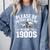 Please Be Patient With My I'm From The 1900s Retirement Comfort Colors Sweatshirt Denim Please Be Patient With My I'm From The 1900s Retirement Comfort Colors Sweatshirt Denim