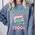 Please Be Patient With Me I'm From The 1900s Retro Cassette Comfort Colors Sweatshirt Denim